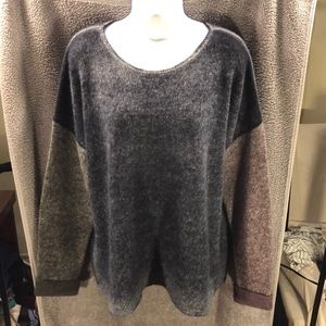 Autumn Cashmere Multicolor Crew Neck Sweater